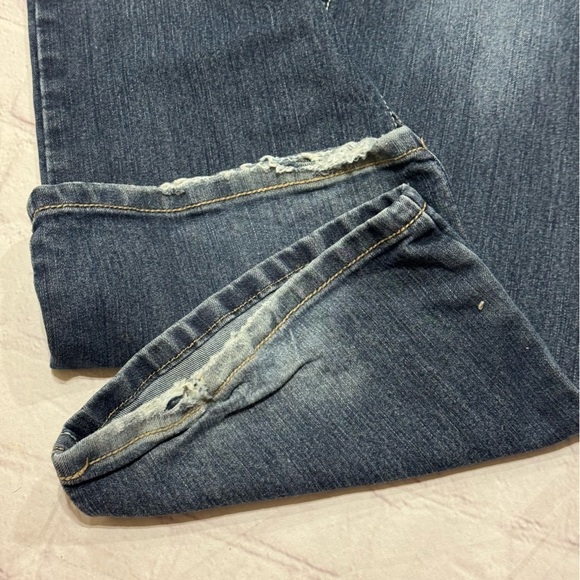 Indigo Blue Women's Blue Maternity Jeans Size 12 GUC - Picture 2 of 12